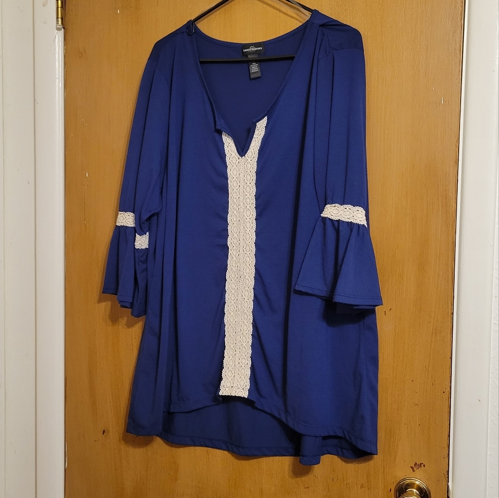 Karen Brooks Peasant Top